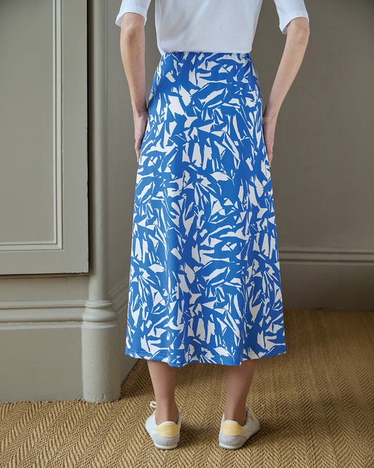 Coraline Patterned A Line Pull On Skirt