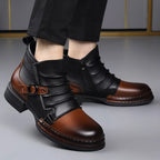 Men's Genuine Leather Ankle Boots