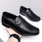 Men's Ostrich Leather Loafers