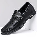 Men's Ostrich Leather Loafers