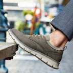 Men's Orthopedic Casual Ultra Comfortable Lightweight Genuine Vegan Leather Shoes