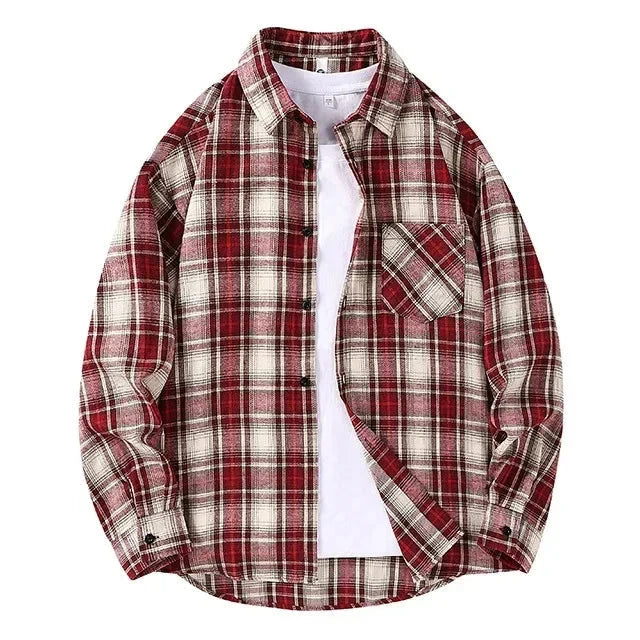 Callen Cotton Plaid Shirt