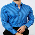 Vincent Column-Stripe Shirt
